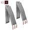 Stalwart Loading Ramps - Set of Two 69 Folding Ramps for ATVs, Motorcycles - 2200lb Capacity by, 2PK 75-CAR2025 - alternate 3